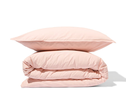 duvet cover percale 140x200/220 pink