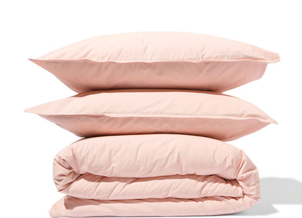 duvet cover percale 200x200/220 pink