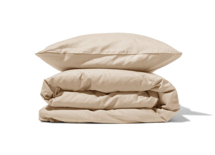 duvet cover percale 140x200/220 sand