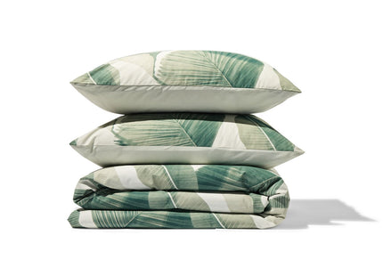 duvet cover soft cotton 240x200/220 jungle leaves