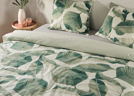 duvet cover soft cotton 240x200/220 jungle leaves