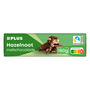 Milk hazelnut chocolate bar Fairtrade