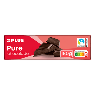 Reine Fairtrade-Schokoladentafel