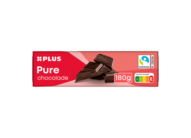 Chocoladereep puur Fairtrade