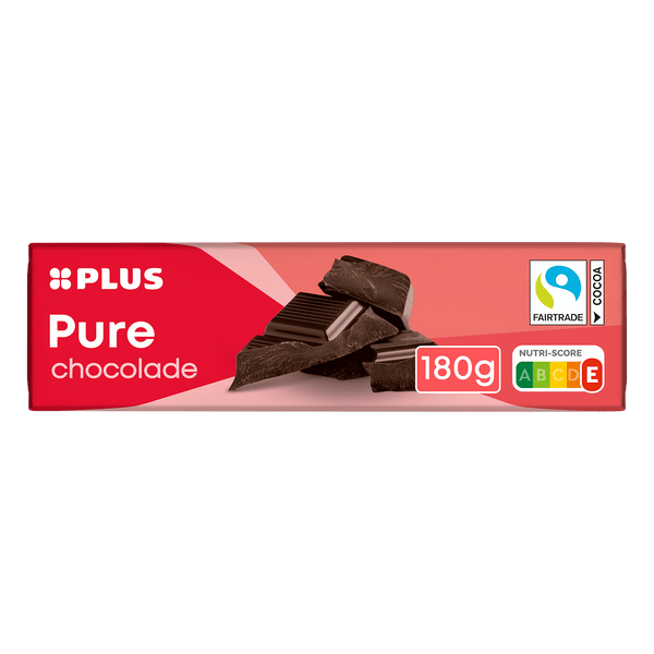 Dark chocolate bar Fairtrade