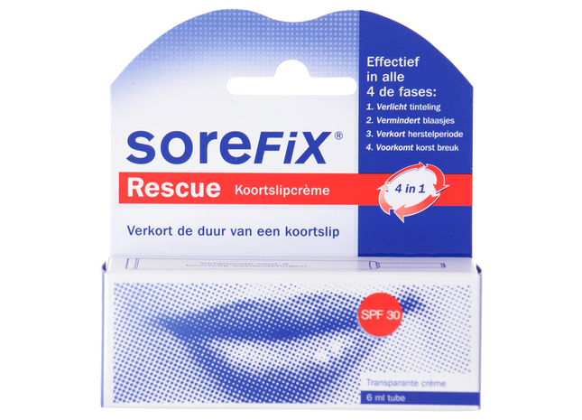 Sorefix Rescue koortslipcrème