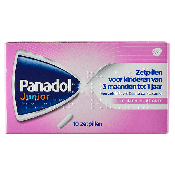 Panadol Junior zetpil 125mg
