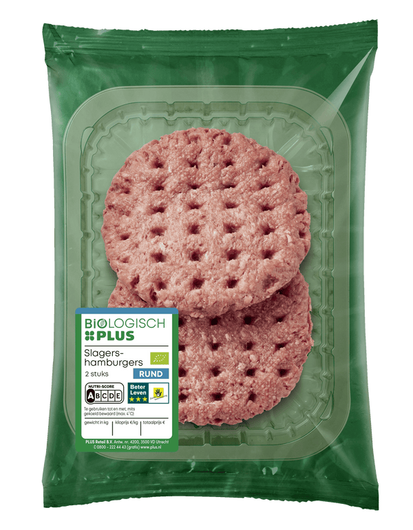 Organic Butcher’s Hamburgers 2 pieces
