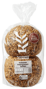 Korenlanders Volkoren meergranen bollen