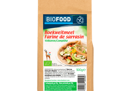 Damhert Biofood Boekweitmeel volkoren bio