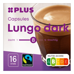 Kaffeekapseln Lungo dunkel Fair Trade