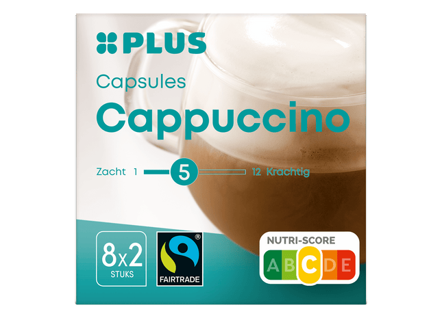 Koffiecapsules cappuccino fairtrade