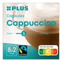 Coffee capsules cappuccino fair trade