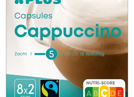 Koffiecapsules cappuccino fairtrade