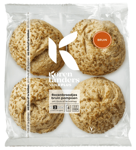 Korenlanders Rozenbroodjes Bruin Pompoen