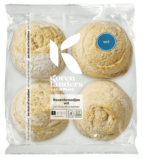 Korenlanders Rozenbroodjes Wit