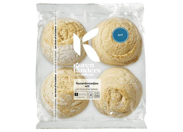 Korenlanders Rozenbroodjes Wit