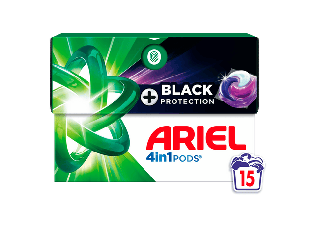 Ariel + Pods 4in1 black protection