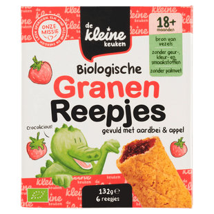 De Kleine Keuken Bio 18+ aardbei