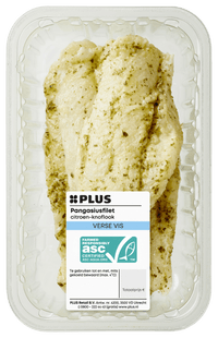 Pangasiusfilet citroen knoflook