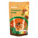 Soep in zak pompoensoep