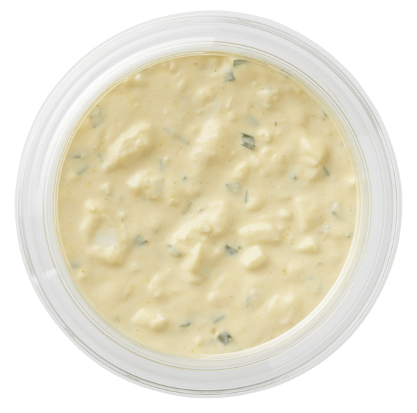 Biologischer Ei-Schnittlauch-Salat