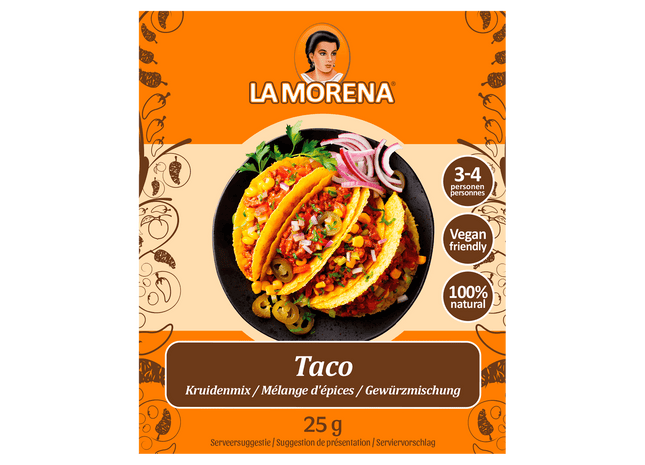 La Morena Taco kruidenmix