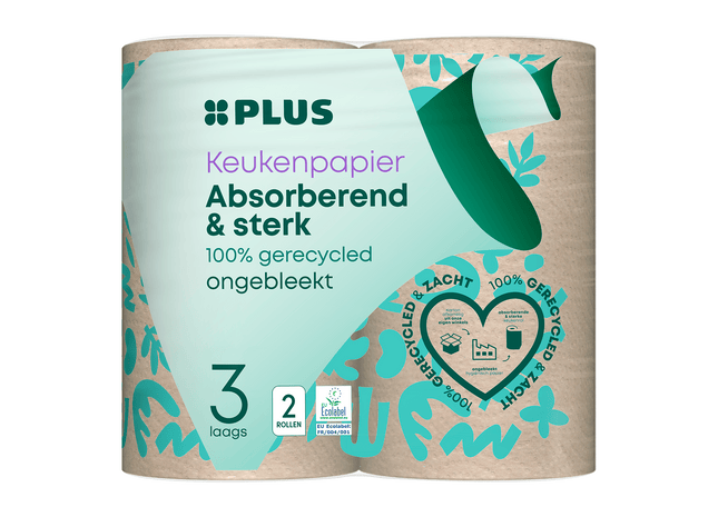 Keukenpapier 3-laags recycled