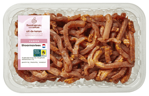 Boerentrots Schawarma-Fleisch