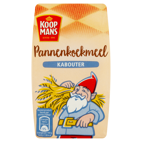 Koopmans Pannenkoekmeel kabouter