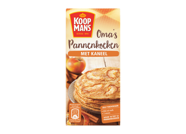 Koopmans Oma's pannenkoekenmix kaneel