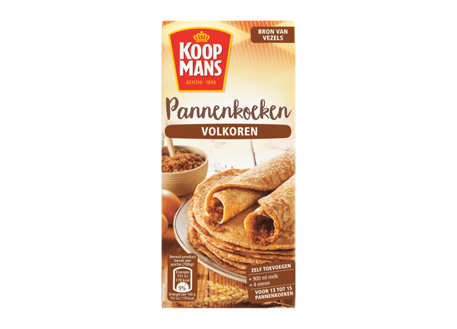 Koopmans Pannenkoekenmix volkoren