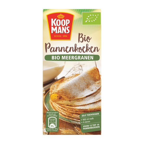 Koopmans Pfannkuchenmischung Bio Mehrkorn