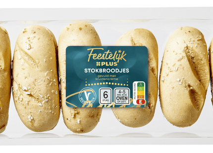 Feestelijk  Mini stokbroodje kruidenboter