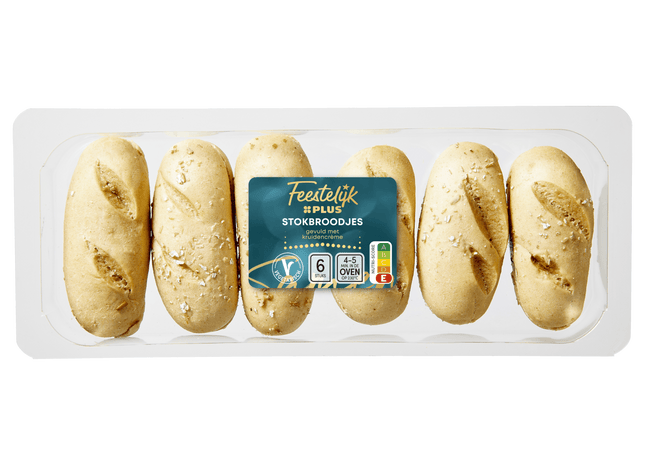 Feestelijk  Mini stokbroodje kruidenboter