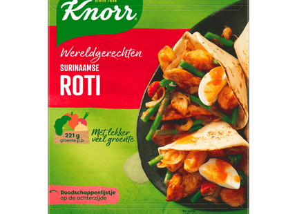 Knorr World dish Surinamese roti