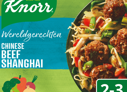 Knorr World dish Chinese beef shanghai