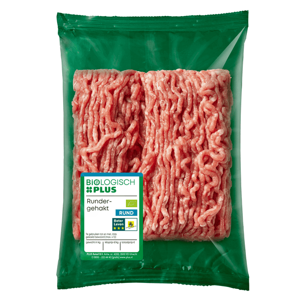 Organic minced beef