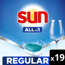 Sun All-in-1 dishwasher tablets normal