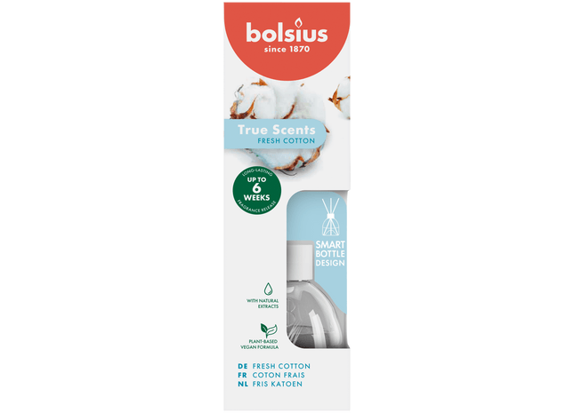 Bolsius Geurverspreider true scents fresh cott