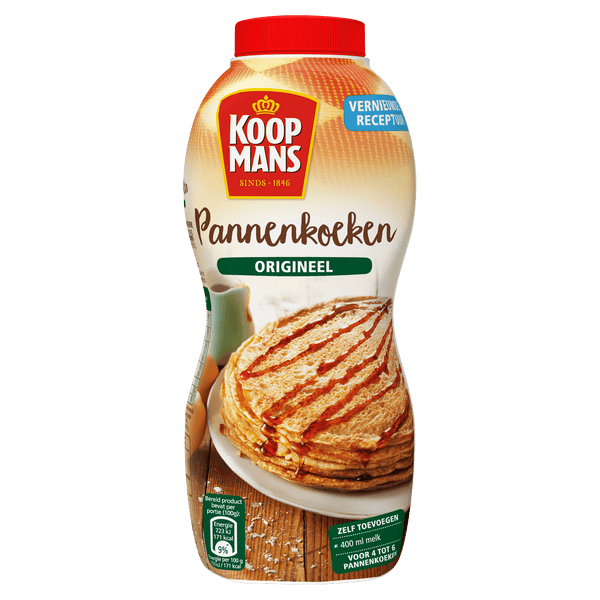 Koopmans Pannenkoekenmix origineel schudfles