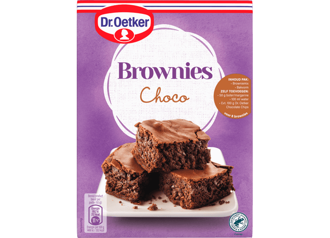 DR. Oetker Brownies Schokoladen-Backmischung