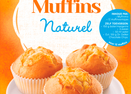 Dr. Oetker Muffins natural baking mix