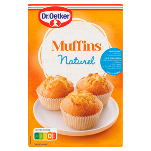 Dr. Oetker Muffins naturel bakmix