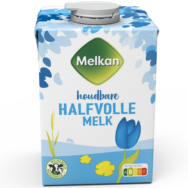 Melkan Long-Life Semi-Skimmed Milk