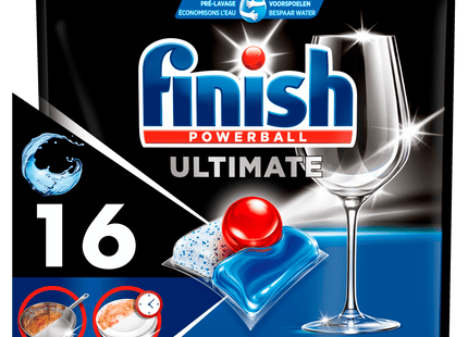 Finish Ultimate all in one dishwasher capsules