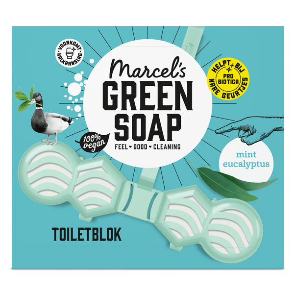 Marcel's Green Soap Toiletblok mint eucalyptus