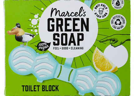 Marcel's Green Soap Toiletblok lemon ginger