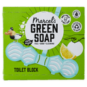 Marcel's Green Soap Toilet Block lemon ginger