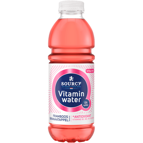Sourcy Vitamin Water raspberry pomegranate